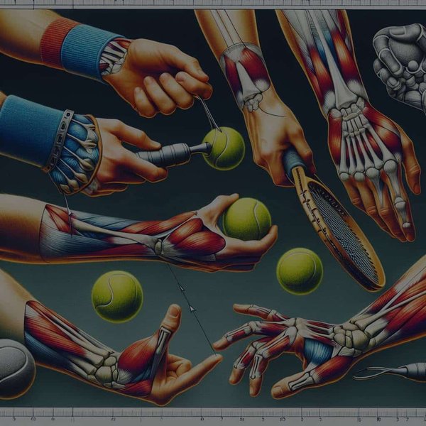 Quels sont les exercices spécifiques pour renforcer le poignet chez les joueurs de tennis après une tendinite?