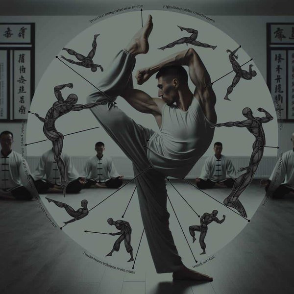 Quels sont les exercices de flexibilité spécifiques pour les arts martiaux internes comme le Bagua Zhang?
